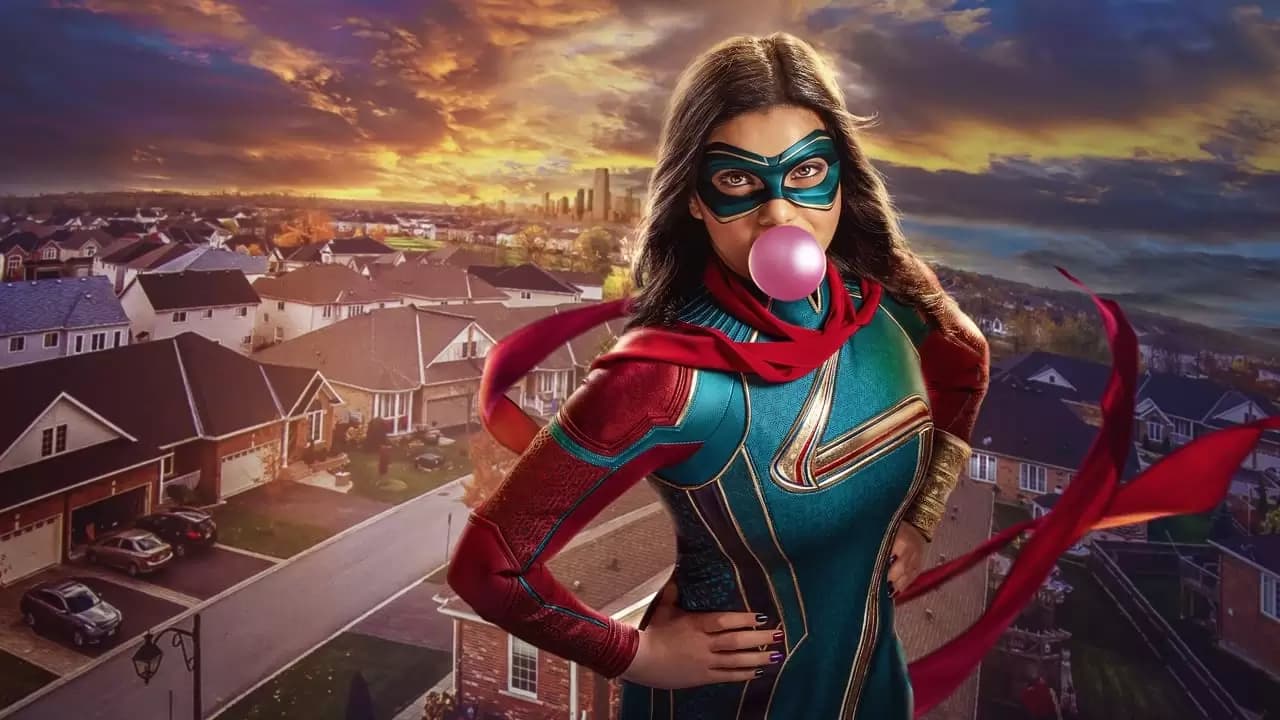 Ms. Marvel Backdrop