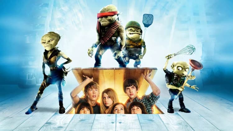 Aliens in the Attic Poster