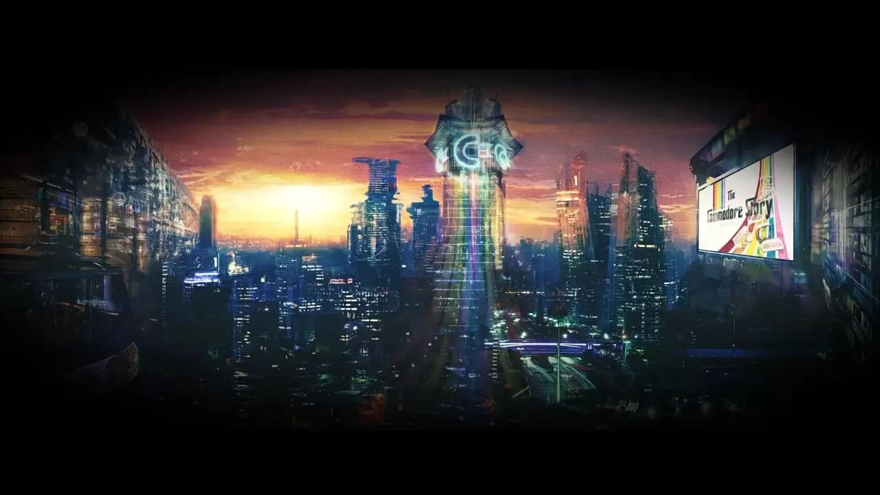 The Commodore Story Backdrop