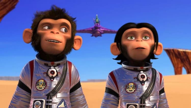 Space Chimps Poster