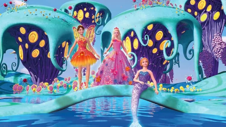 Barbie and the Secret Door Poster