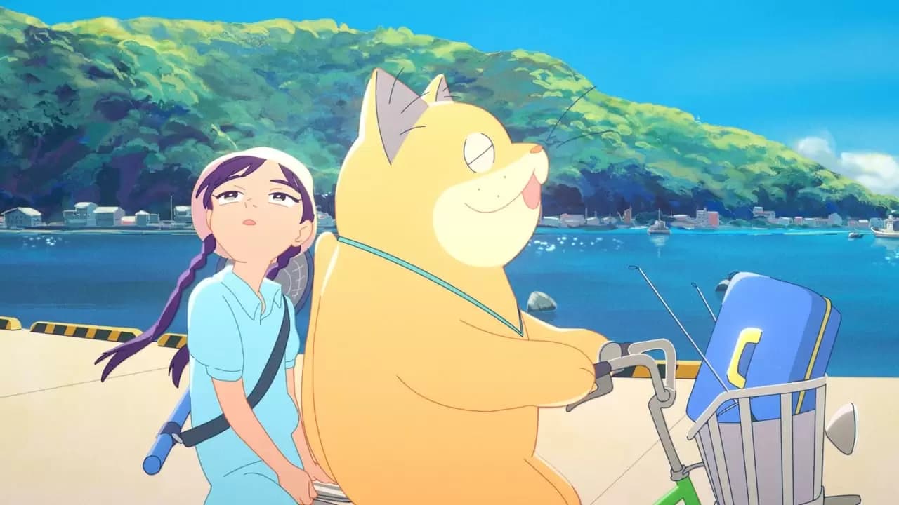 Ghost Cat Anzu Backdrop