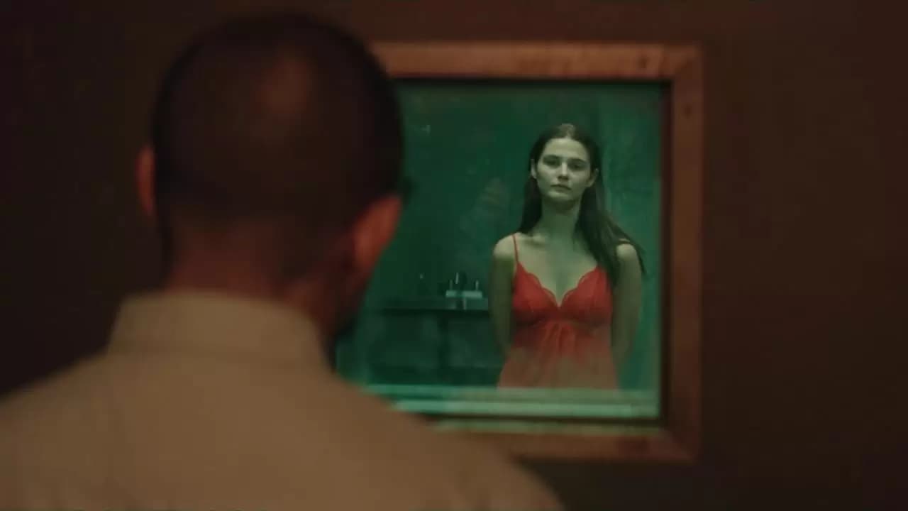 Girl in the Basement Backdrop