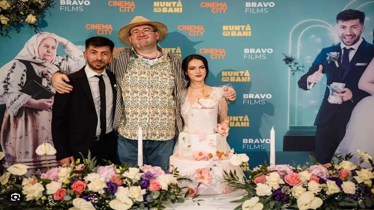Nunta pe bani Backdrop