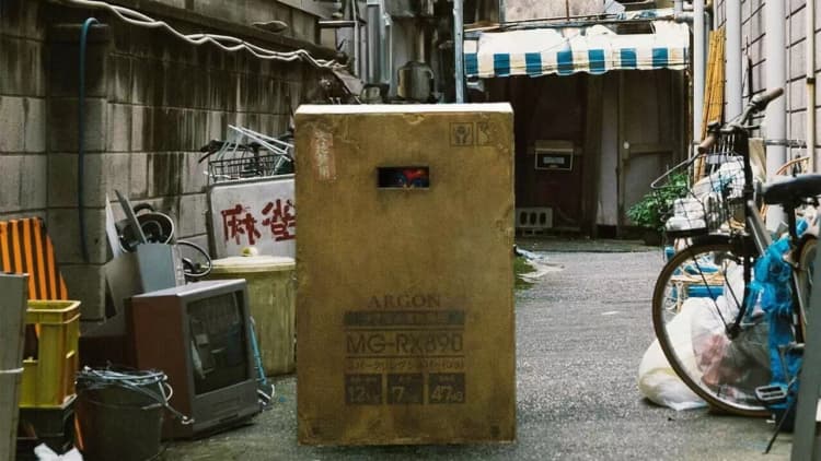 The Box Man Poster