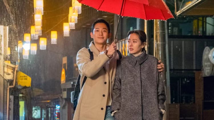 Something in the Rain Poster