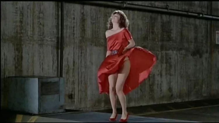 The Woman in Red Poster