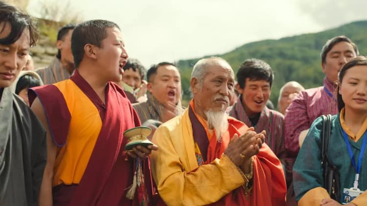 The Monk and the Gun Poster