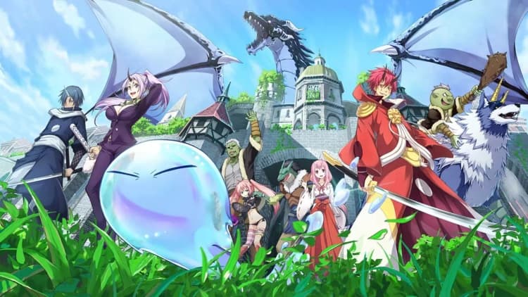 That Time I Got Reincarnated as a Slime the Movie: Scarlet Bond Poster