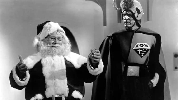 Santa Claus Conquers the Martians Poster