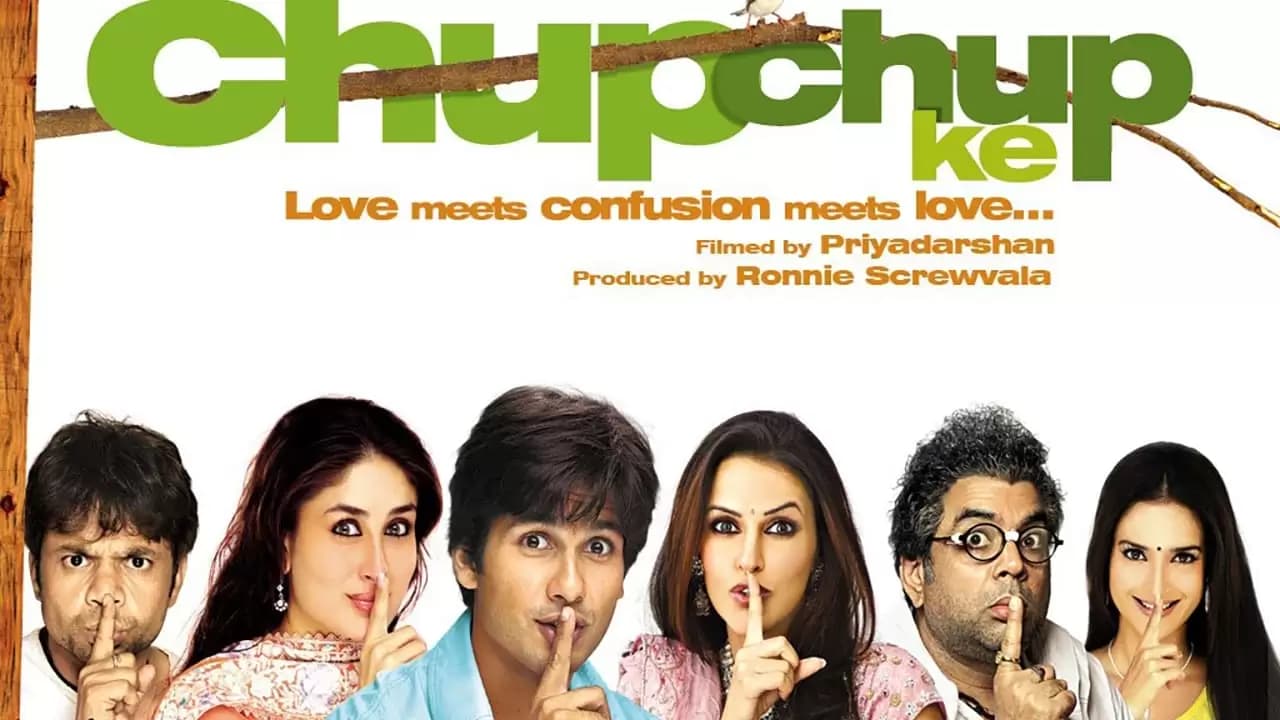 Chup Chup Ke Backdrop