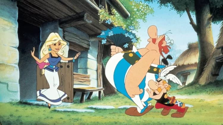 Asterix Versus Caesar Poster