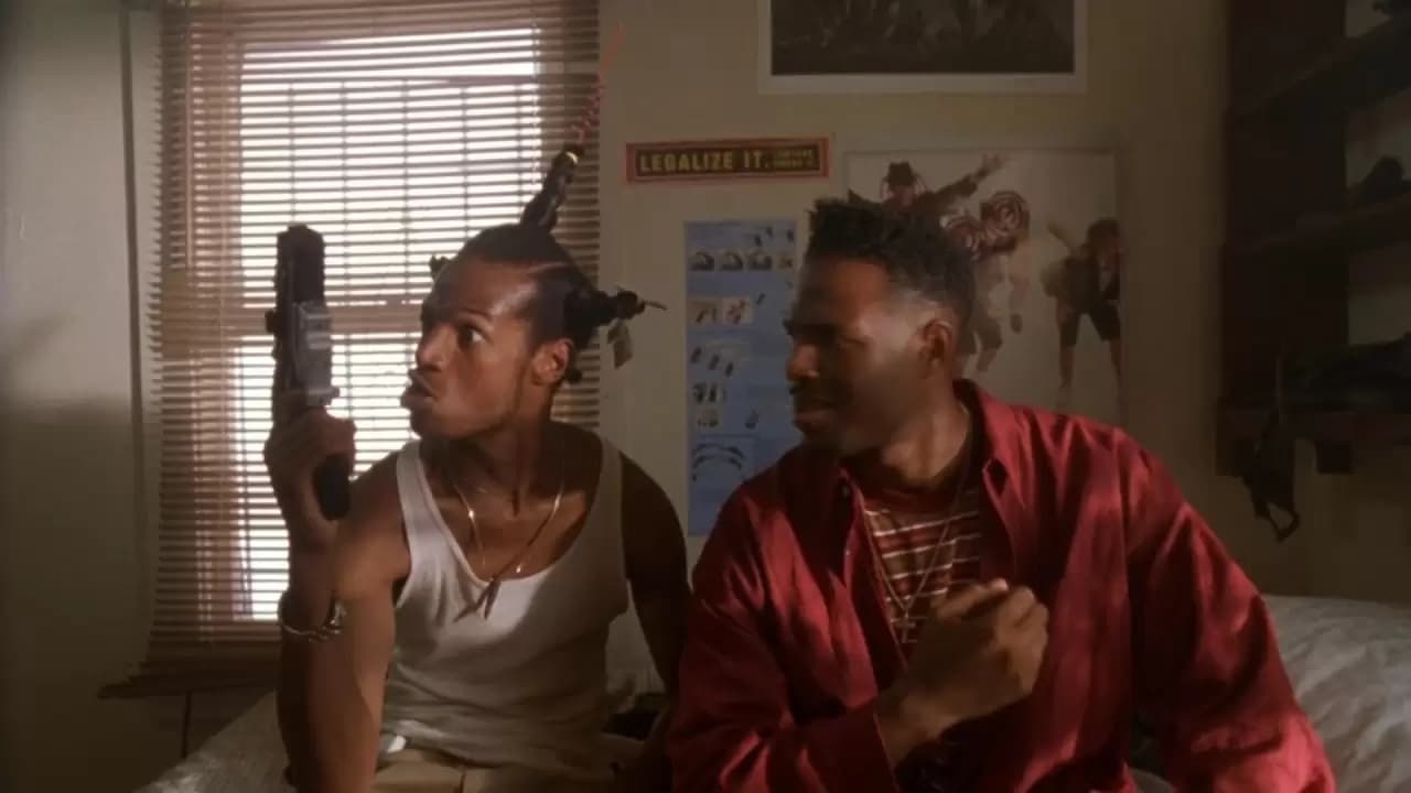 Don't Be a Menace to South Central While Drinking Your Juice in the Hood Backdrop