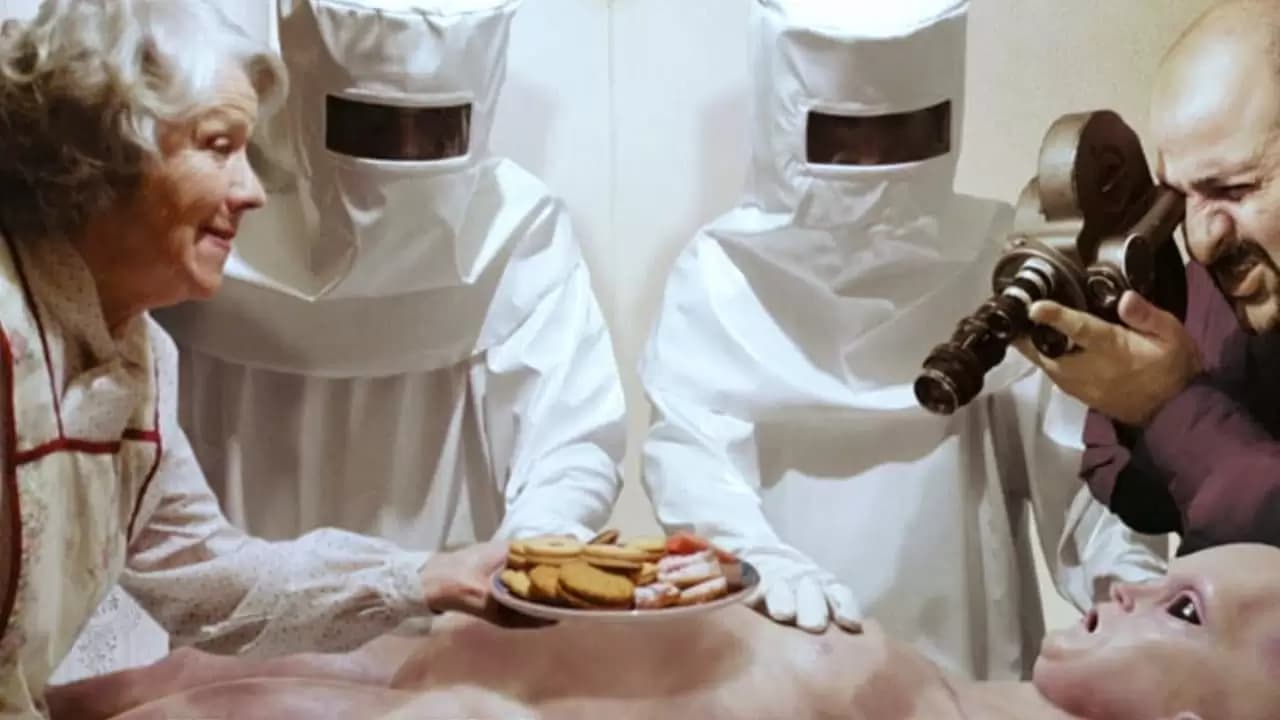 Alien Autopsy Backdrop