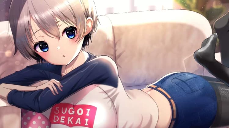 Uzaki-chan Wants to Hang Out! Poster