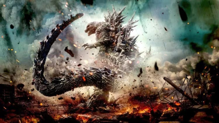 Godzilla Minus One Poster
