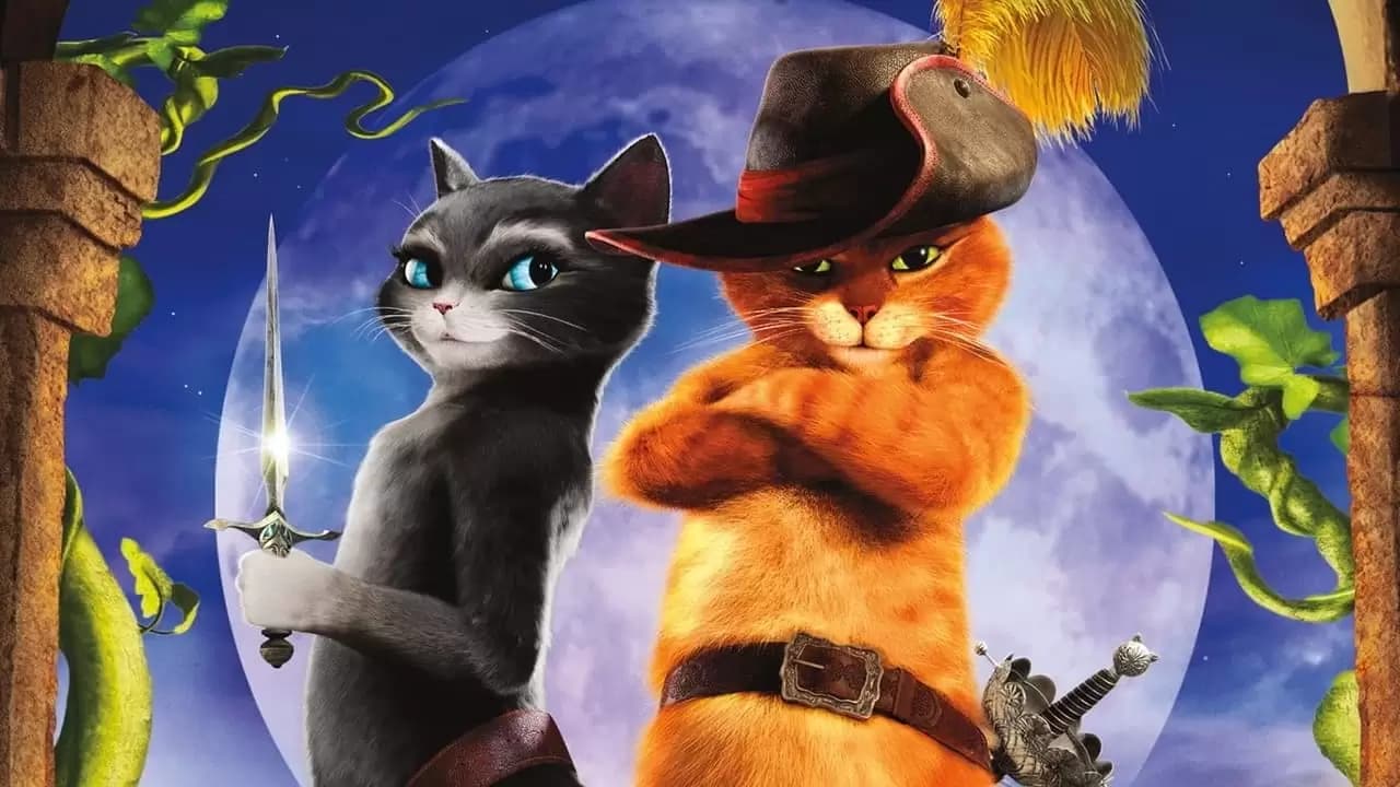 Puss in Boots Backdrop