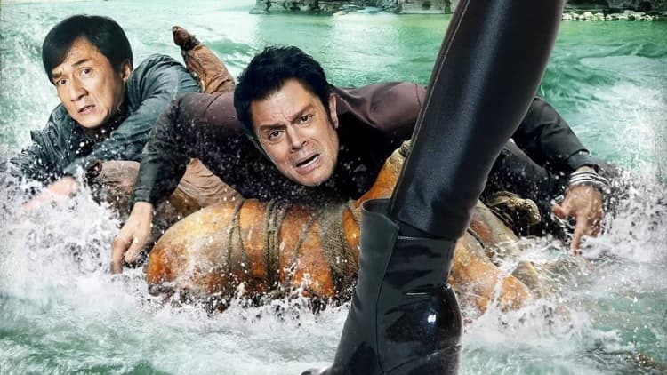 Skiptrace Poster