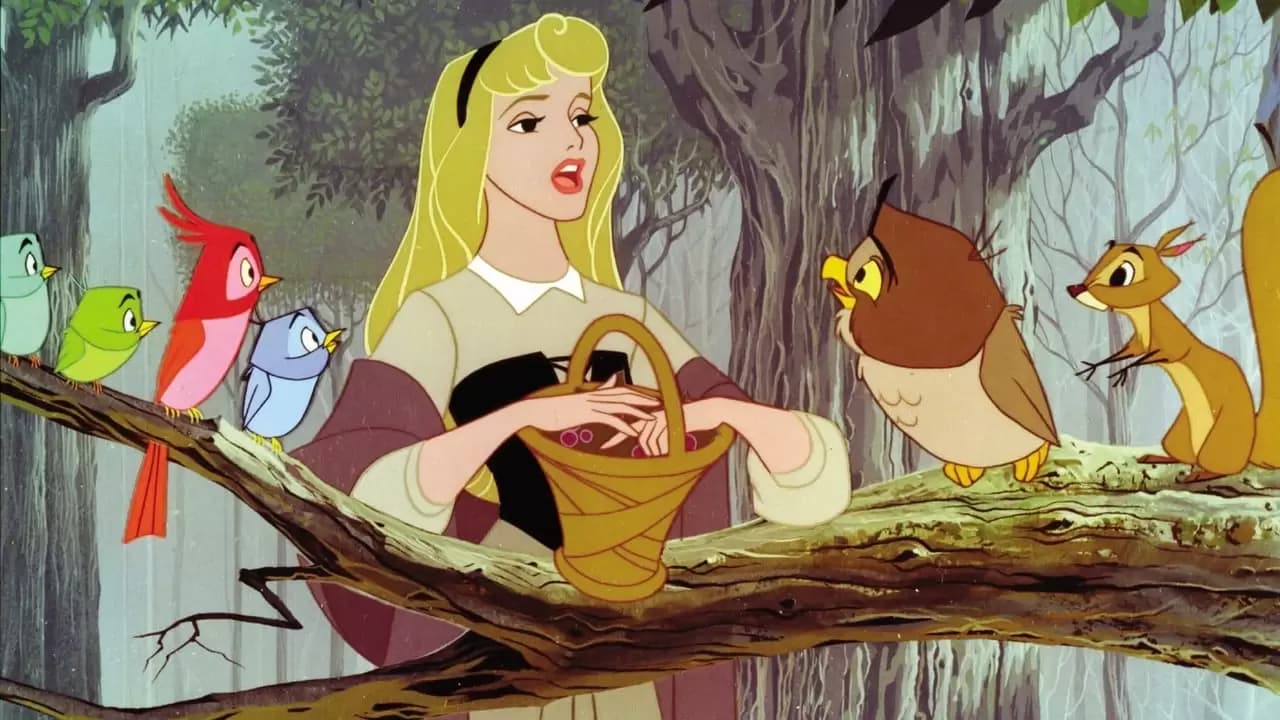 Sleeping Beauty Backdrop