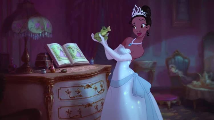 The Princess and the Frog Poster