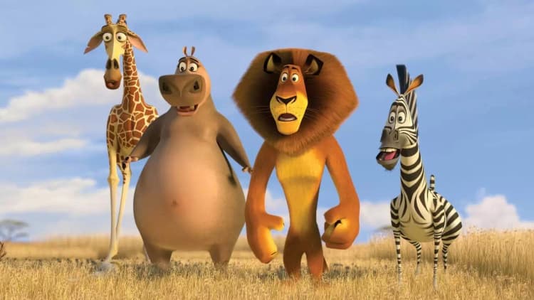 Madagascar: Escape 2 Africa Poster