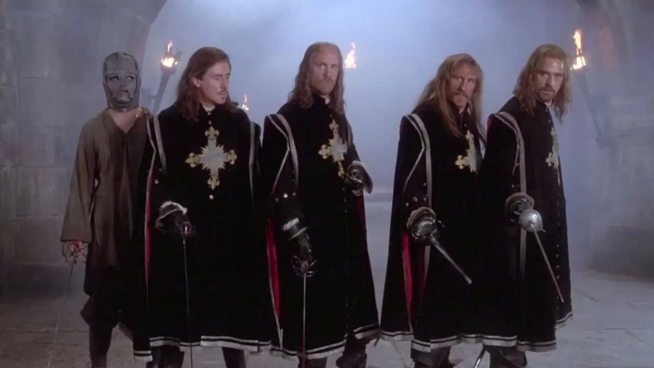 The Man in the Iron Mask Backdrop