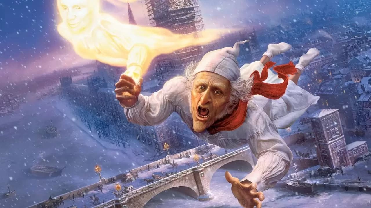 A Christmas Carol Backdrop