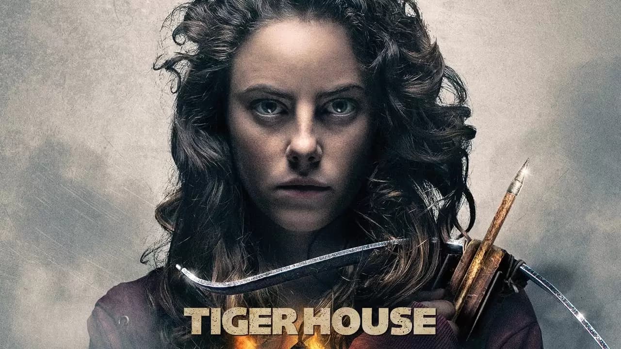 Tiger House Backdrop