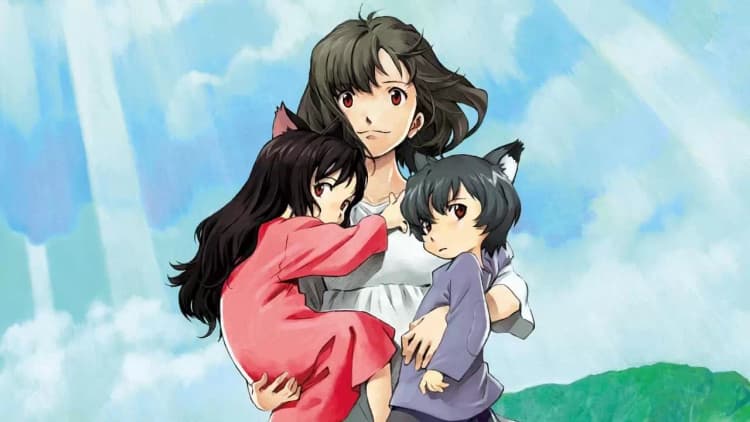 Wolf Children Poster