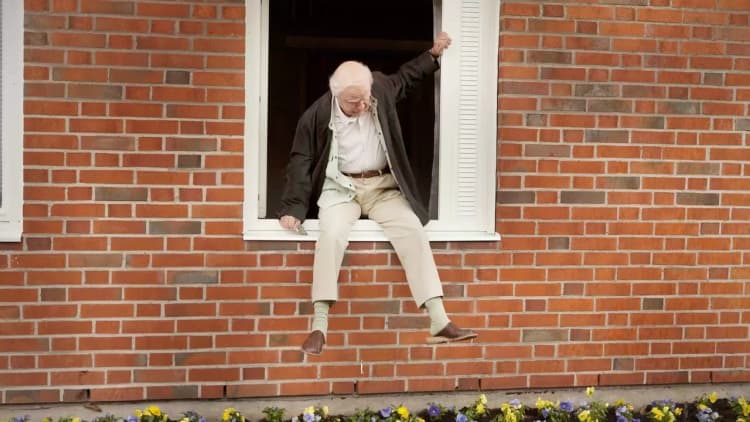 The 100 Year-Old Man Who Climbed Out the Window and Disappeared Poster