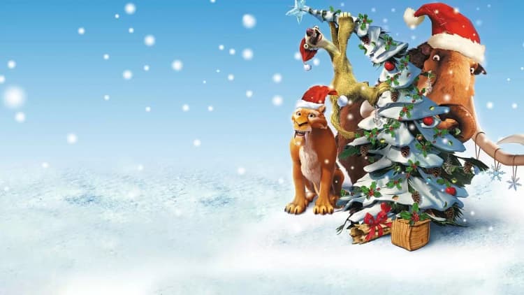 Ice Age: A Mammoth Christmas Poster