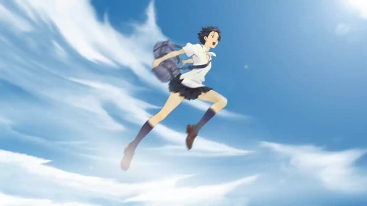 The Girl Who Leapt Through Time Poster