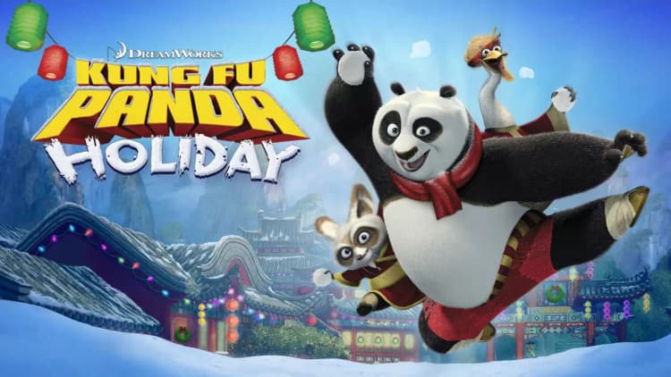 Kung Fu Panda Holiday Poster
