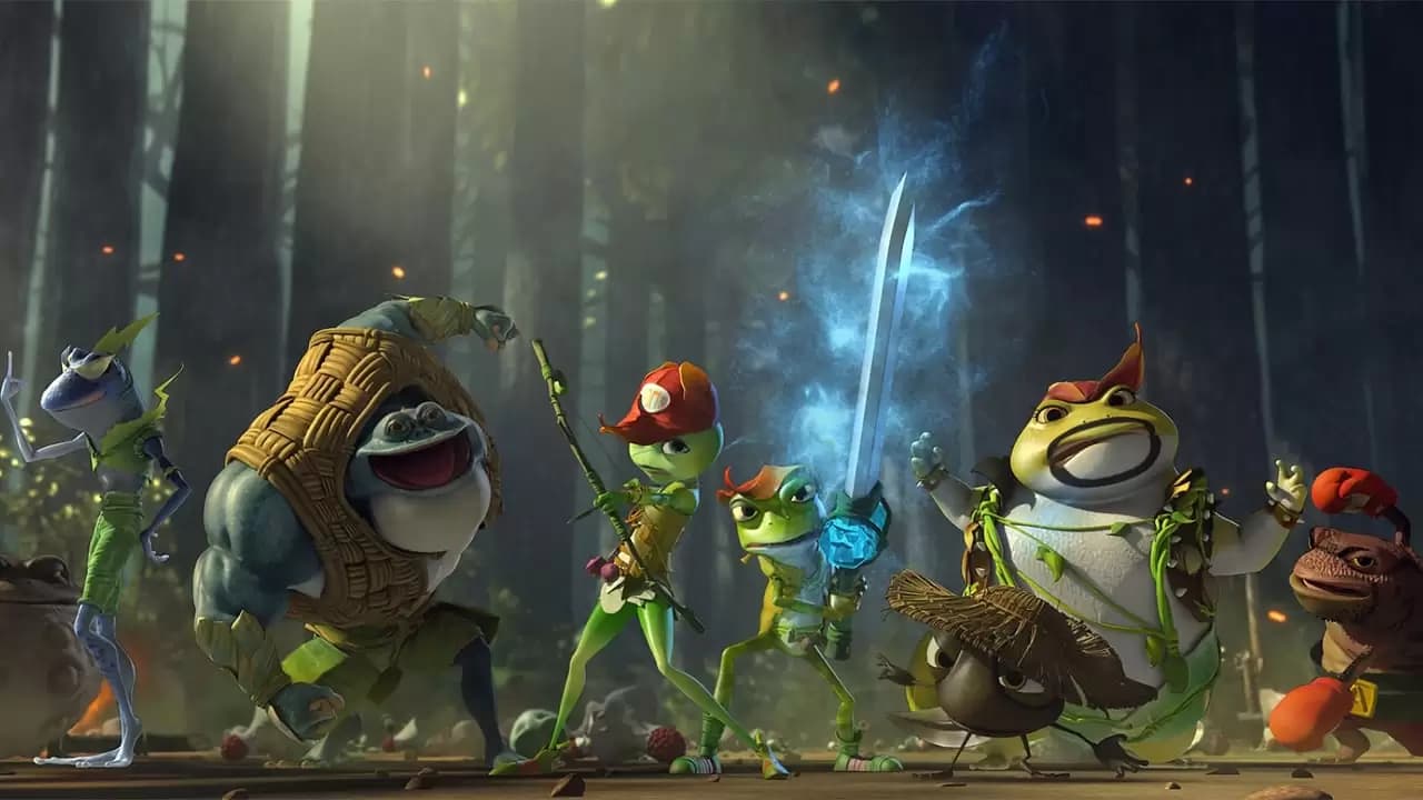 Frog Kingdom Backdrop