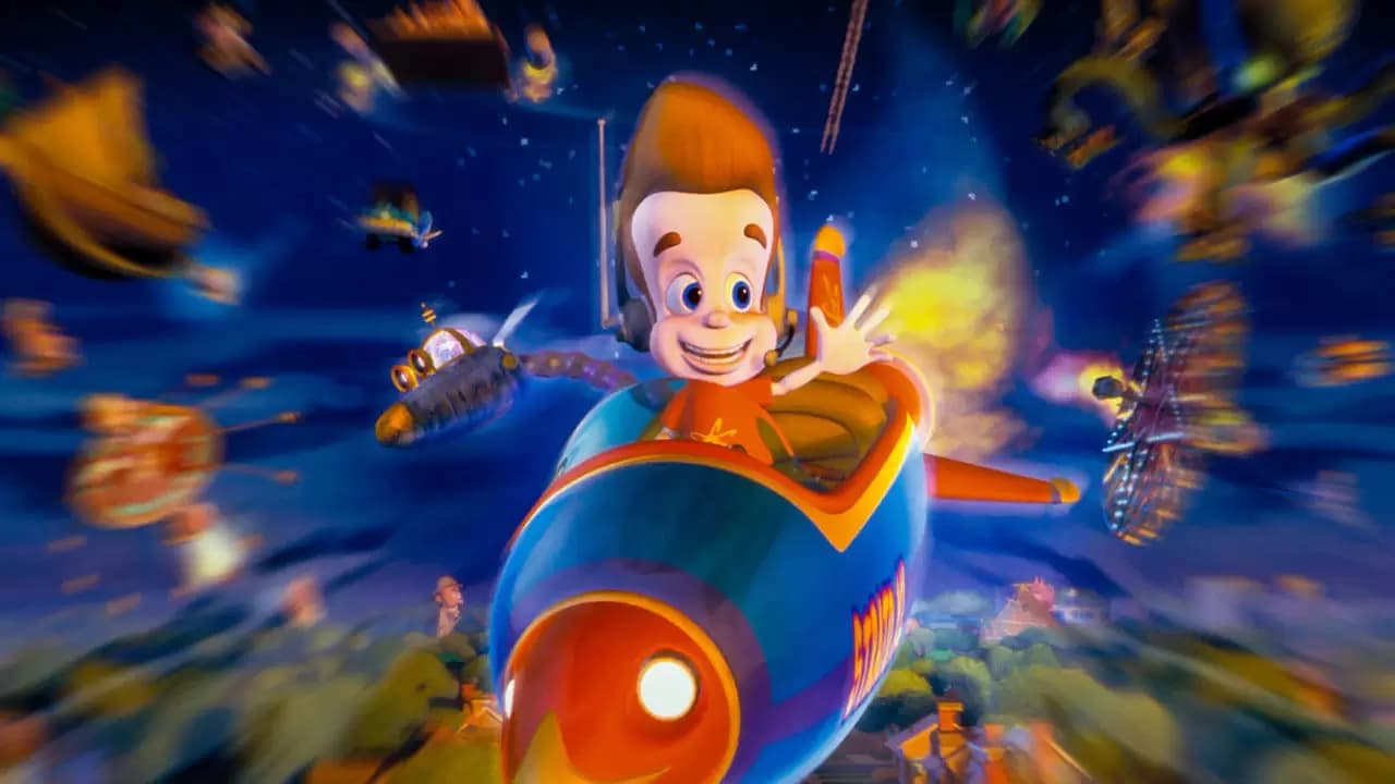 Jimmy Neutron: Boy Genius Backdrop
