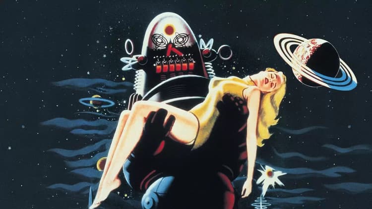 Forbidden Planet Poster