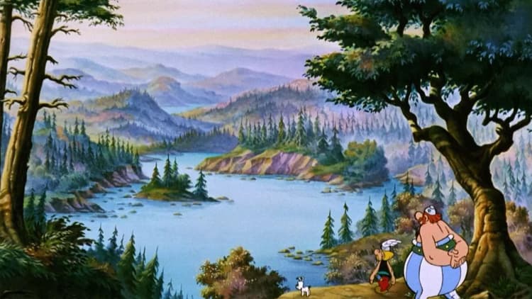 Asterix in America Poster