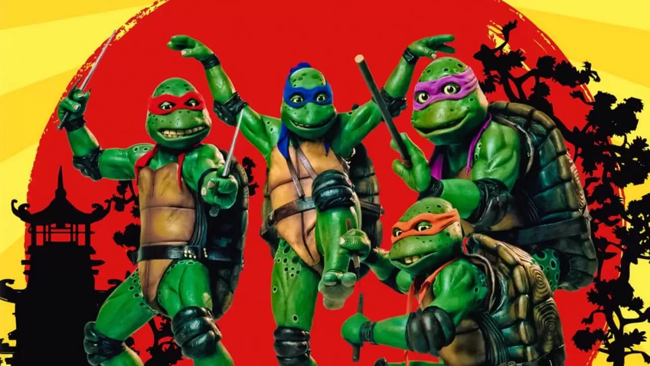 Teenage Mutant Ninja Turtles III Backdrop