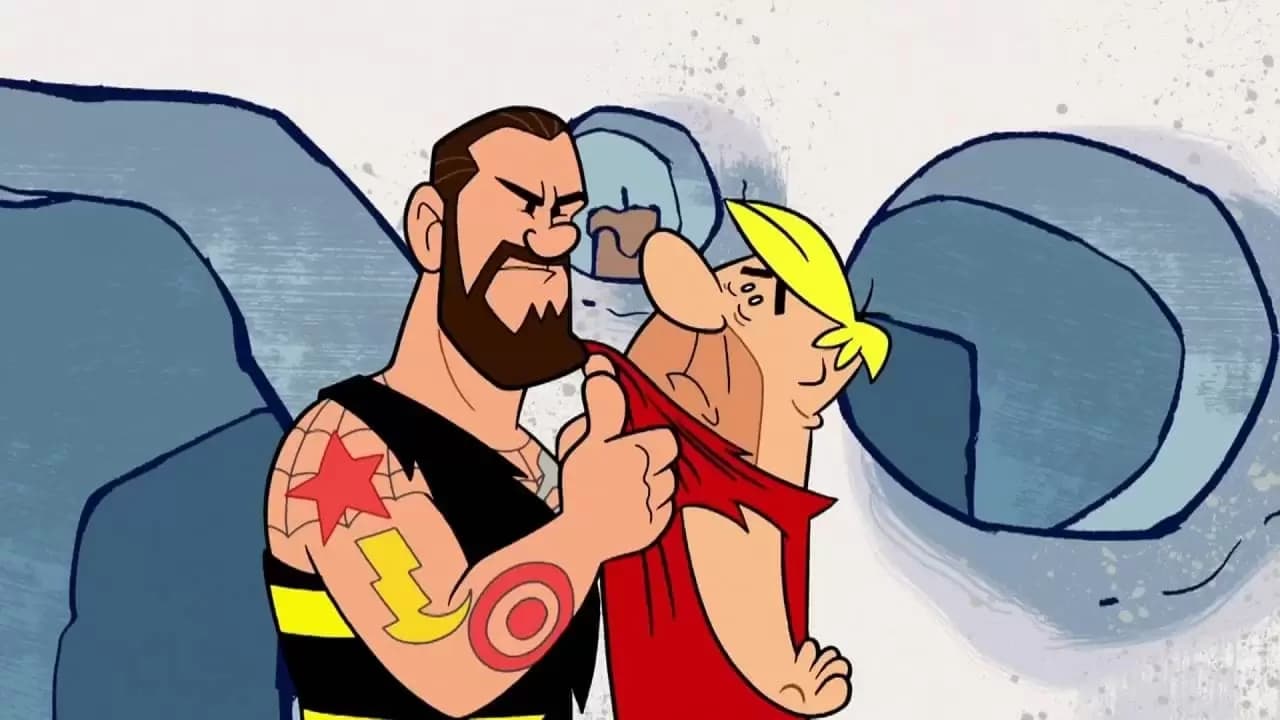 The Flintstones & WWE: Stone Age Smackdown Backdrop