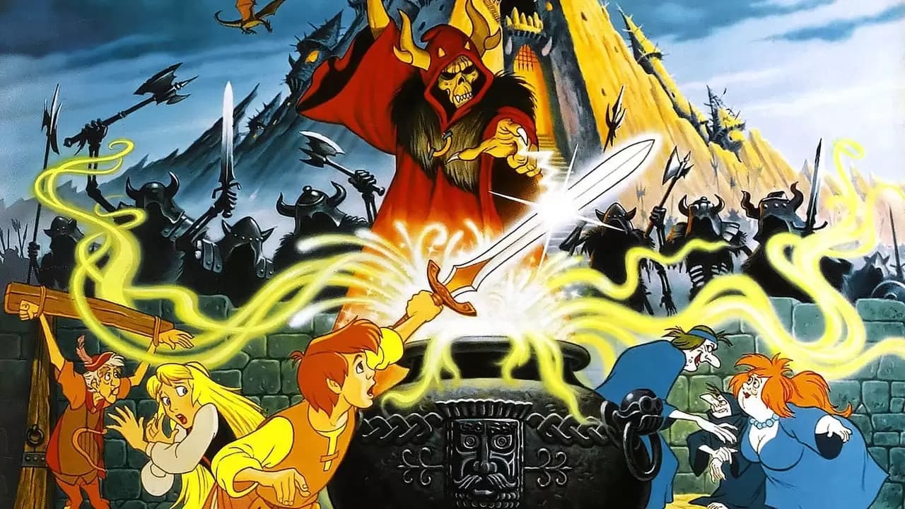 The Black Cauldron Backdrop