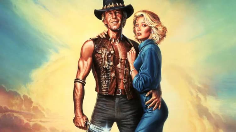 Crocodile Dundee II Poster