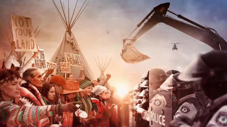 On Sacred Ground Poster