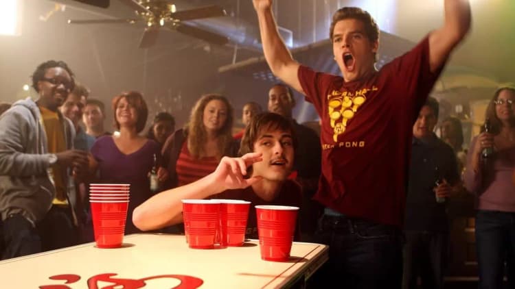 Road Trip: Beer Pong Poster