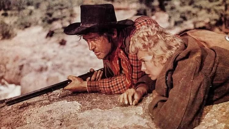 The Naked Spur Poster