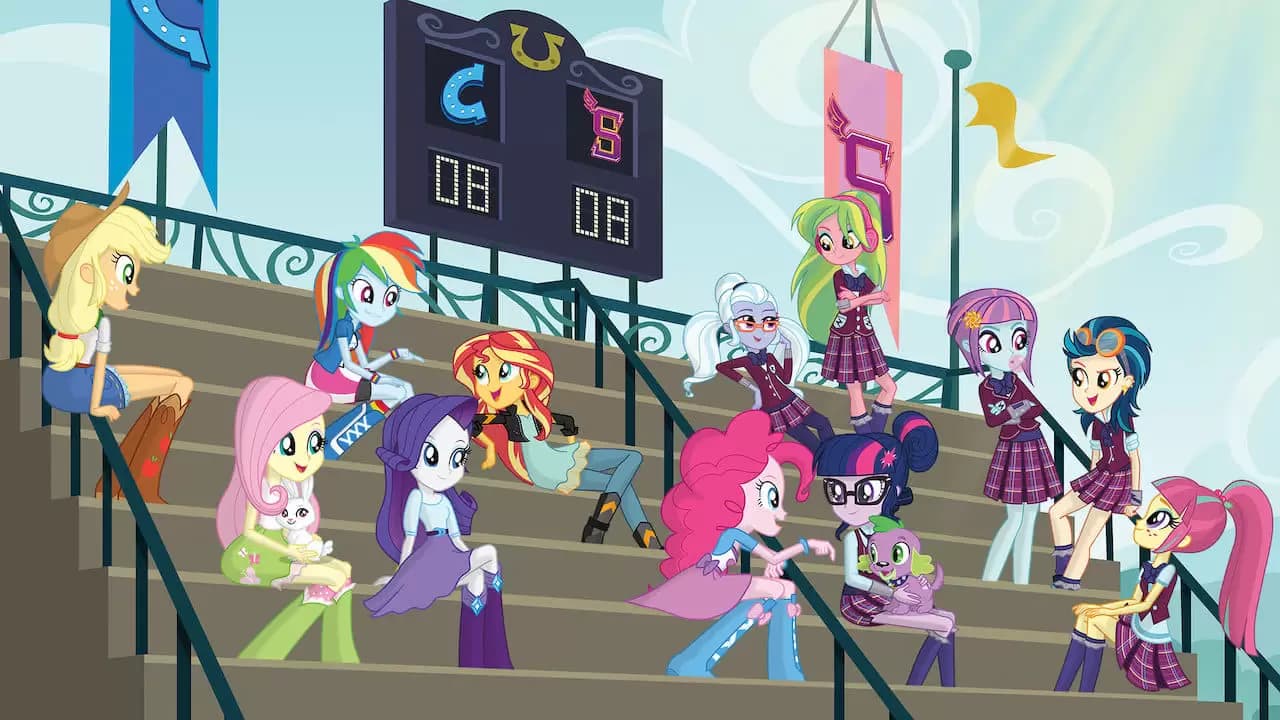 My Little Pony: Equestria Girls - Friendship Games Backdrop
