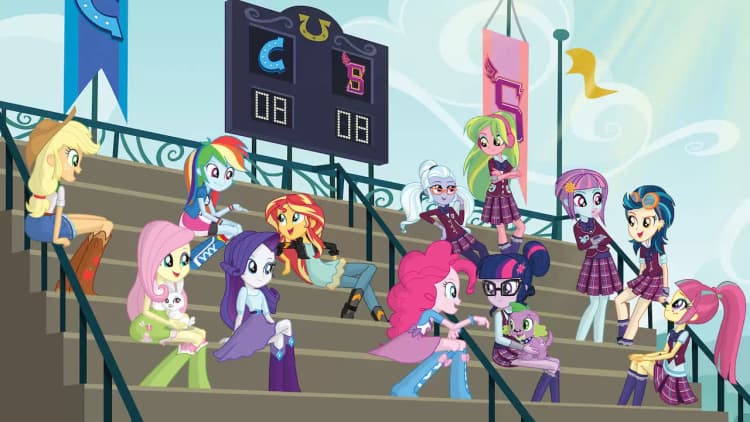 My Little Pony: Equestria Girls - Friendship Games Poster