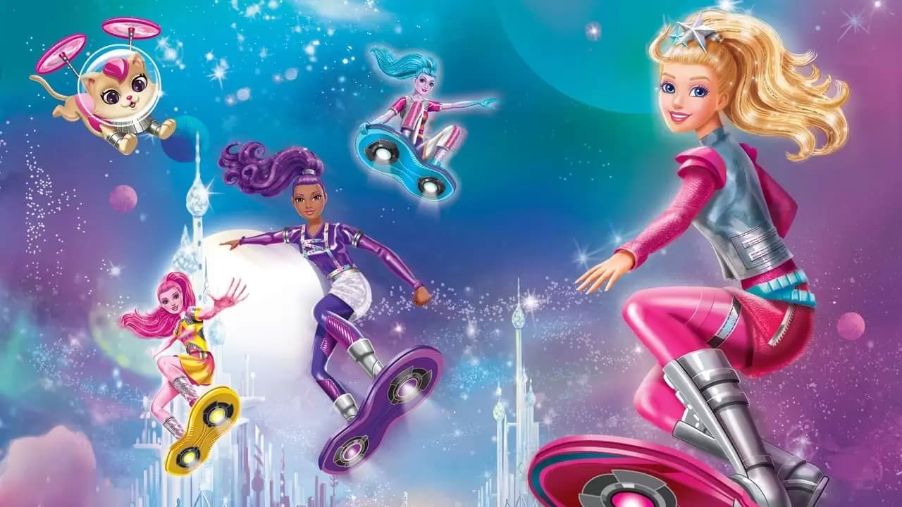 Barbie: Star Light Adventure Backdrop