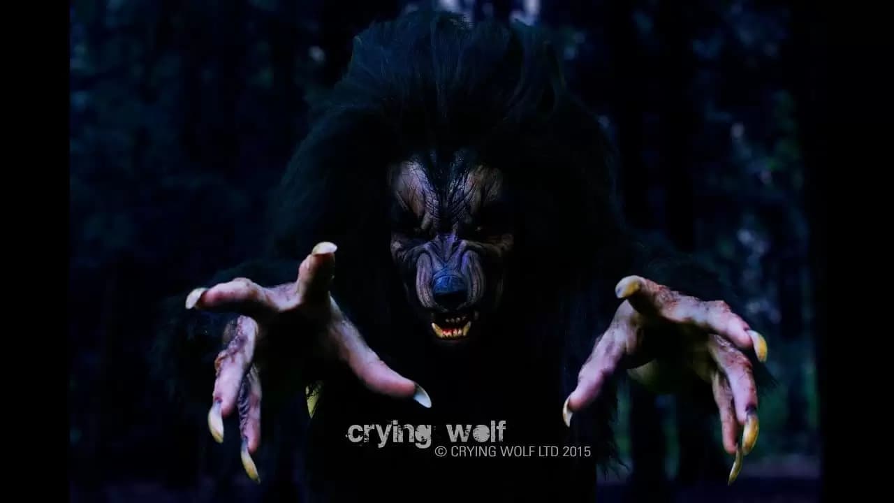 Crying Wolf 3D Backdrop