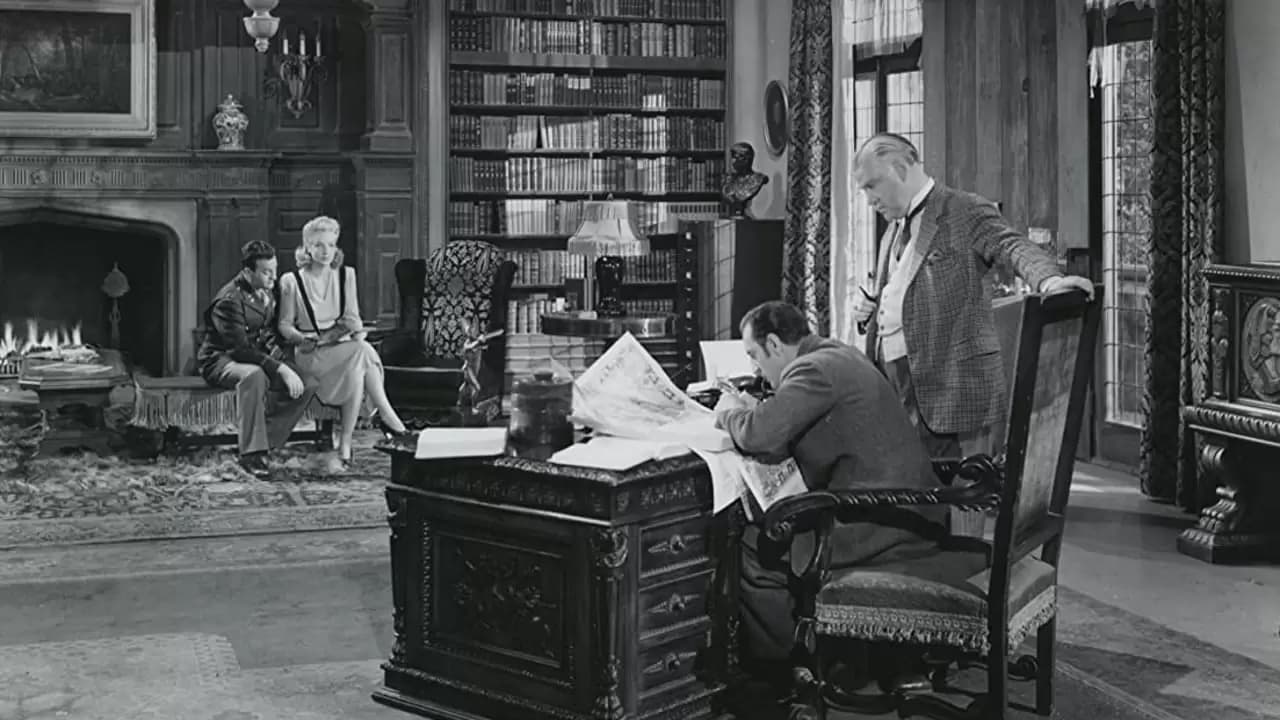 Sherlock Holmes Faces Death Backdrop