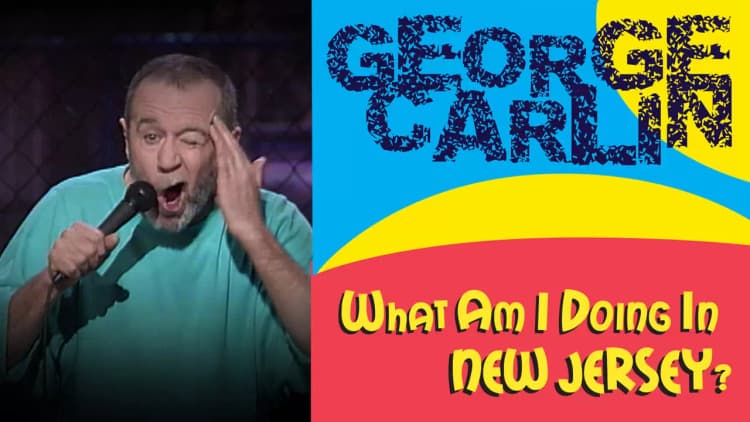George Carlin: What Am I Doing in New Jersey? Poster